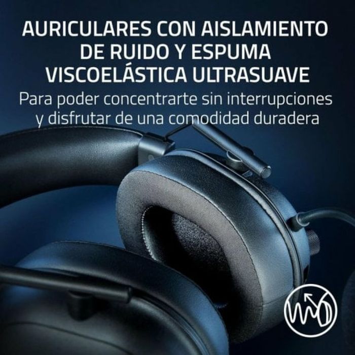 Auriculares con Micrófono Gaming Razer Blackshark V2 Hyperspeed 2 Auriculares con Micrófono Gaming Razer Blackshark V2 Hyperspeed 2