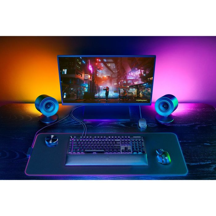 Razer Nommo V2 Pro Altavoces Rango Completo 2.1 Canales Inalámbrico y Alámbrico Negro RZ05-04740100-R3G1