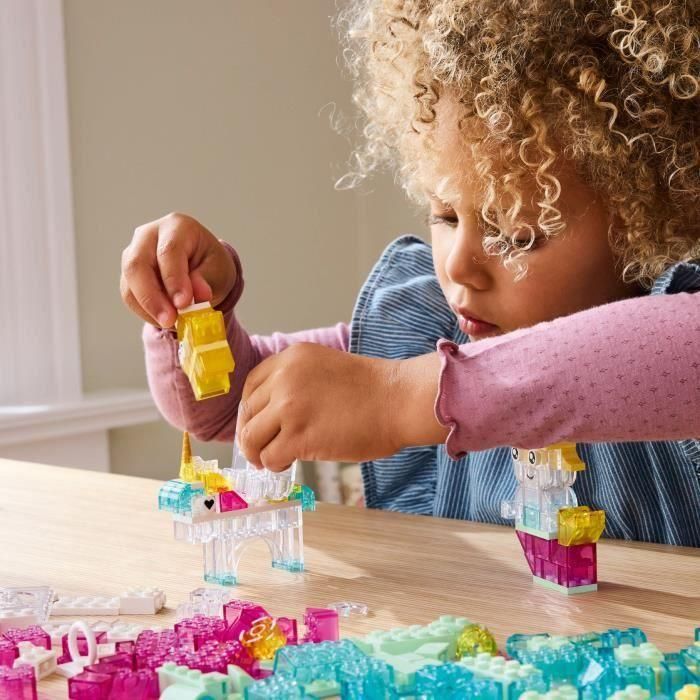 LEGO 11040 Caja de Magia Transparente Classic - Set de Construcción con 340 Ladrillos de Colores y Piezas Translúcidas para Niños +5 Años 3