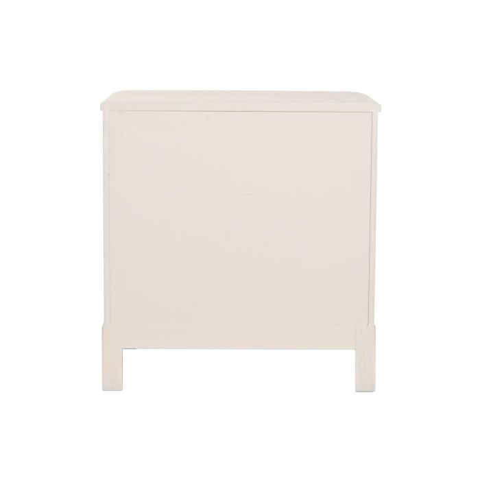 Mesita de Noche Home ESPRIT Gris claro 53 x 42 x 56,2 cm 2 Mesita de Noche Home ESPRIT Gris claro 53 x 42 x 56,2 cm 2