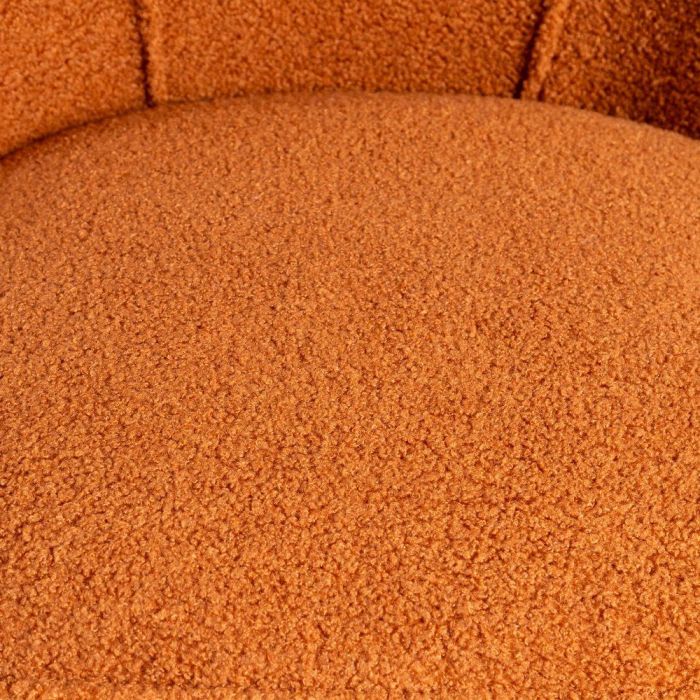 Sillón Terracota Madera de Caucho Salón 54 X 64 X 73 cm