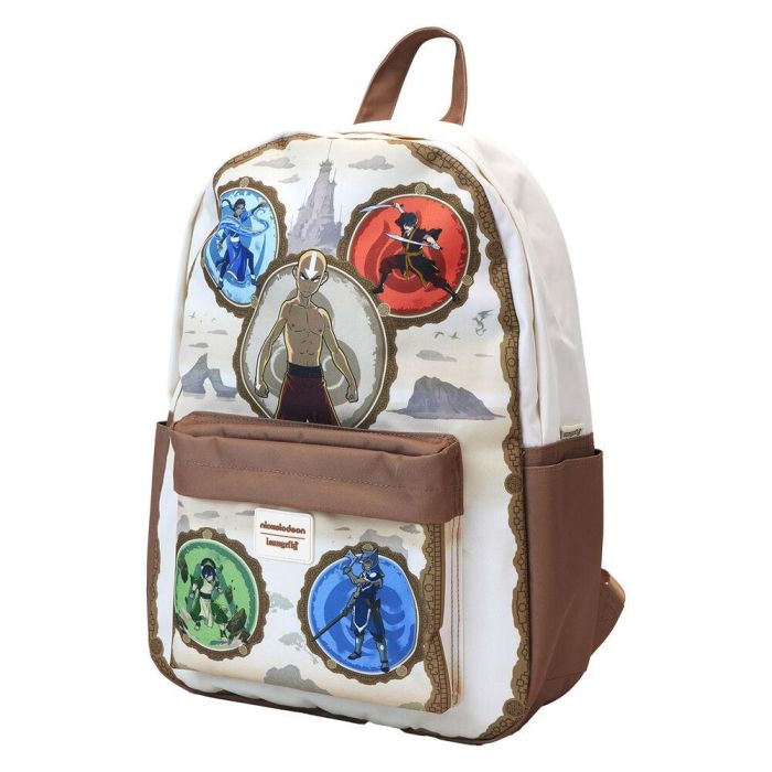 Mochila nylon Avatar The Last Airbender Loungefly 43cm 5 Mochila nylon Avatar The Last Airbender Loungefly 43cm 5
