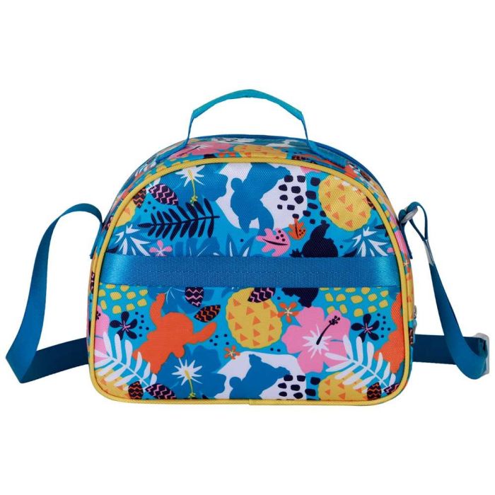 Bolsa Portamerienda 3D Colors Disney Lilo y Stitch Turquesa 2