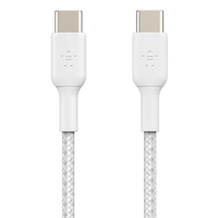 Cable USB-C a USB-C Belkin CAB004BT2MWH Blanco 2 m 9