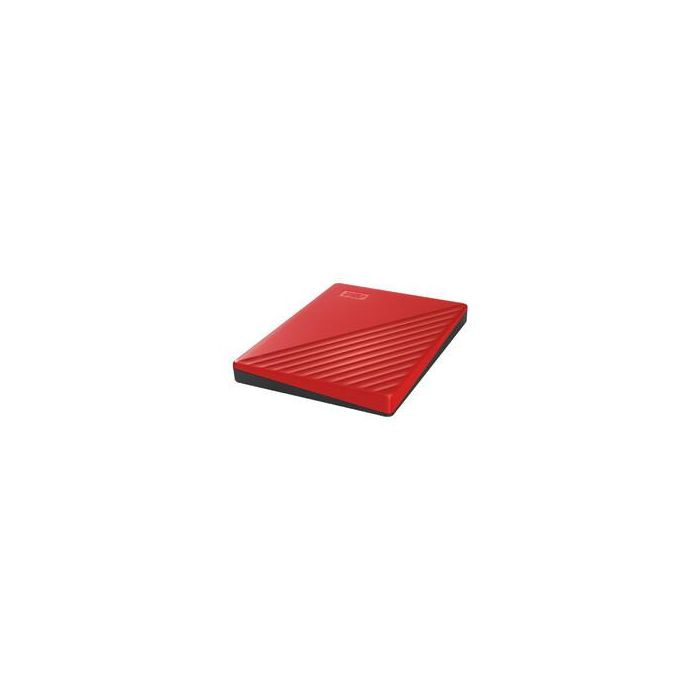 Western Digital WDBPKJ0040BRD-WESN Disco Duro Externo 4000 GB 4 TB Rojo USB 3.2 Gen 1