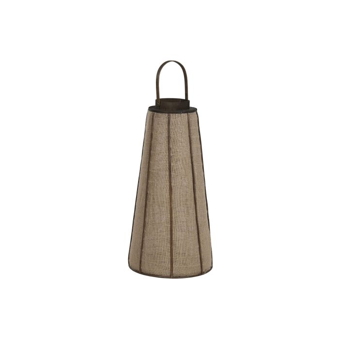 Portavela Oriental DKD Home Decor Natural 33.5 x 81 x 33.5 cm