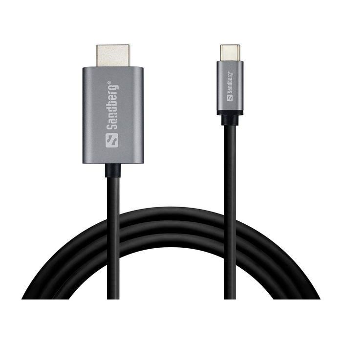 Sandberg USB-C to HDMI Cable 2M Sandberg USB-C to HDMI Cable 2M