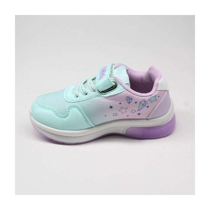 Deportiva suela pvc con luces stitch t026 2 Deportiva suela pvc con luces stitch t026 2