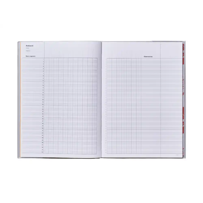 Additio Cuaderno de Tutoria DIN A4 para Evaluacion Continua con Funda y Calendario 4