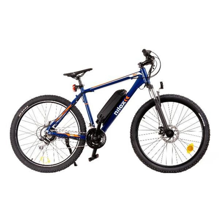 Bicicleta Eléctrica Nilox X6 PLUS 250 W 12800 mAh 27,5" Negro/Azul Bicicleta Eléctrica Nilox X6 PLUS 250 W 12800 mAh 27,5" Negro/Azul