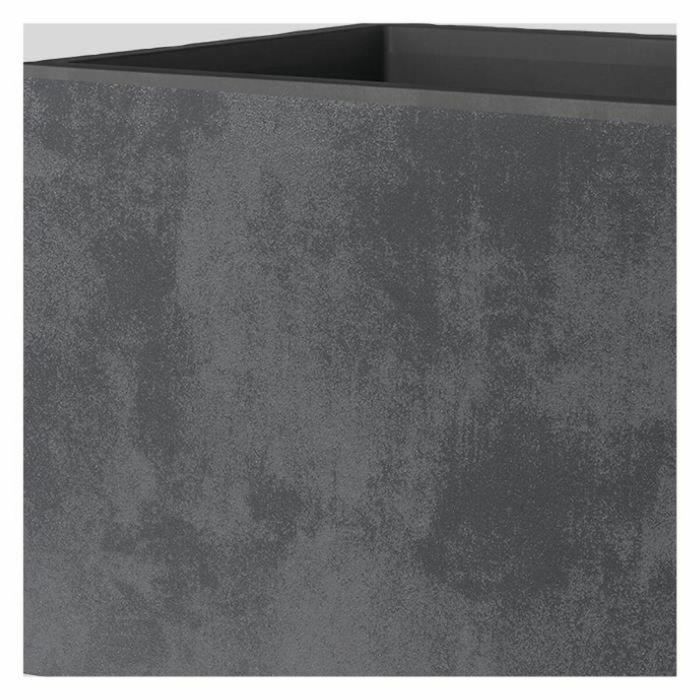 Maceta Deroma Antracita 99 cm Plástico Rectangular Moderno 5 Maceta Deroma Antracita 99 cm Plástico Rectangular Moderno 5