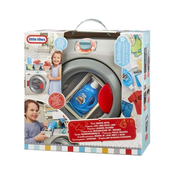 Little Tikes 175084 Mi Primera Lavadora y Secadora Juguete Interactivo con Sonidos y Tambor Giratorio para Niños +2 Años 11 Little Tikes 175084 Mi Primera Lavadora y Secadora Juguete Interactivo con Sonidos y Tambor Giratorio para Niños +2 Años 11