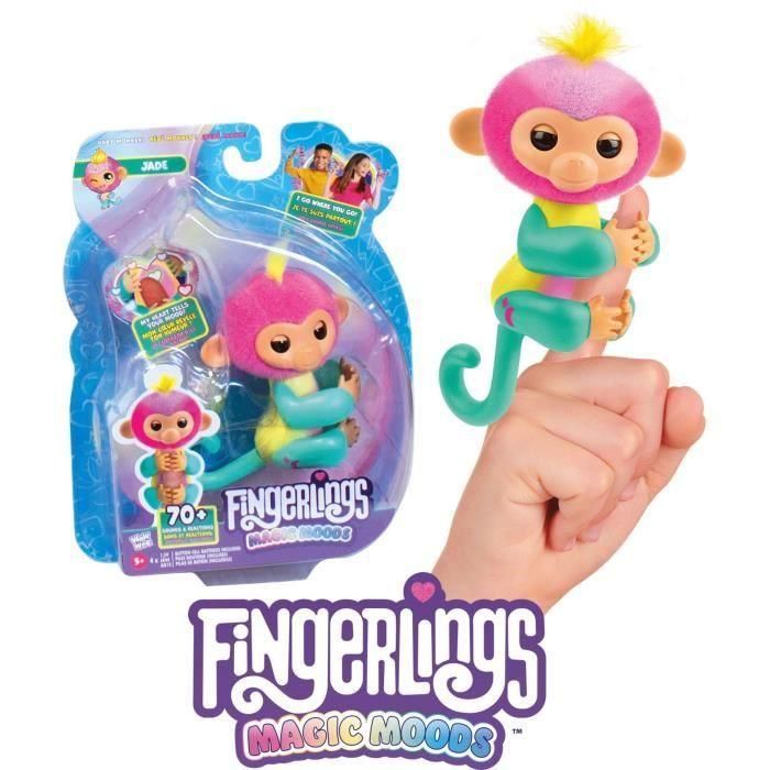 Fingerlings - LANSAY - Magic Moods Jade - Juego de tiempo de juego - A partir de 5 años 3 Fingerlings - LANSAY - Magic Moods Jade - Juego de tiempo de juego - A partir de 5 años 3