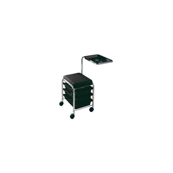Bifull Carro de Manivela Negro - Ideal para Organización y Transporte Bifull Carro de Manivela Negro - Ideal para Organización y Transporte