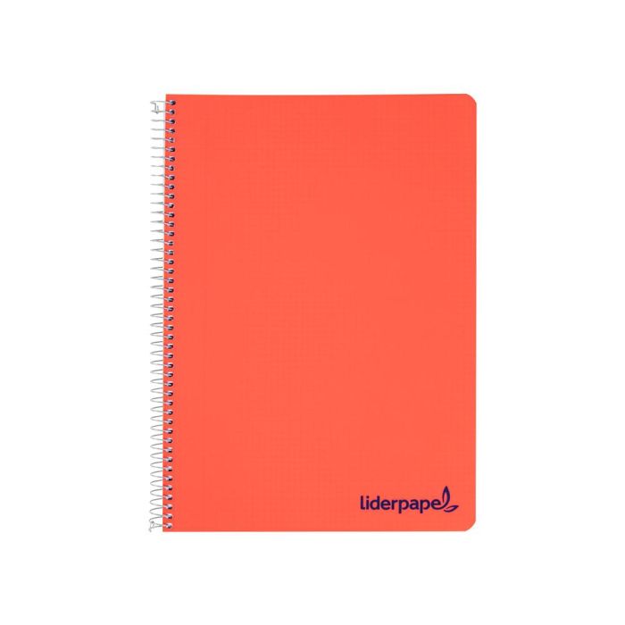 Cuaderno Espiral Liderpapel A4 Wonder Tapa Plastico 80H 90 gr Cuadro 3 mm Con Margen Colores Surtidos 10 unidades 1