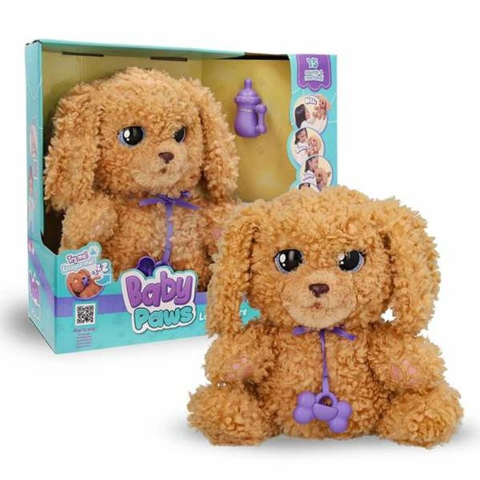 Peluche cachorro baby paw labrador interactivo con más de 15 sonidos y reacciones y 7 funciones ¡su barriguita se mueve cuando respira! 20x29x13 cm 7