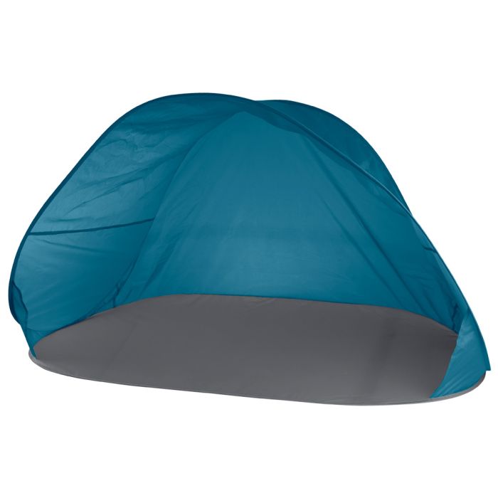 Carpa de playa desplegable tapiz azul outfit 2