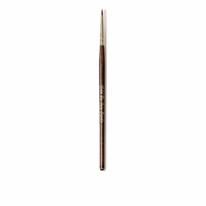 Gold By Jose Ojeda Pincel Eyeliner de Punta Extrafina para Delineado Preciso, Pelo Sintético Color Chocolate, 1 pz