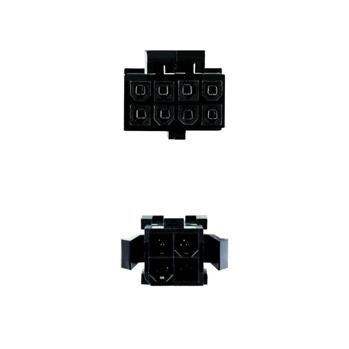 Nanocable Cable de Alimentación Placa - Micro 4 Pin / 4+4 Pin Macho, 15cm 2