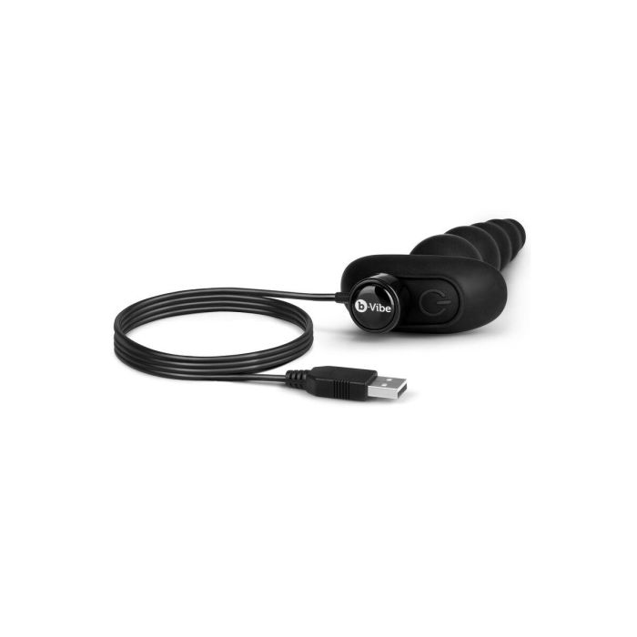 Bolas Anales Negras B-Vibe 9516 Silicona 5 Bolas Anales Negras B-Vibe 9516 Silicona 5