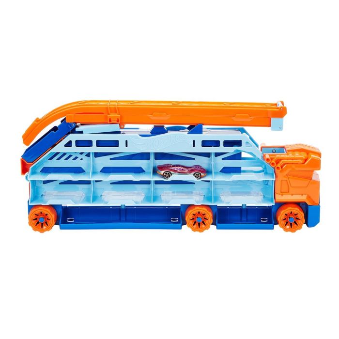 Camión Pista Transporta Coche Hot Wheels Hdy92 Mattel 3