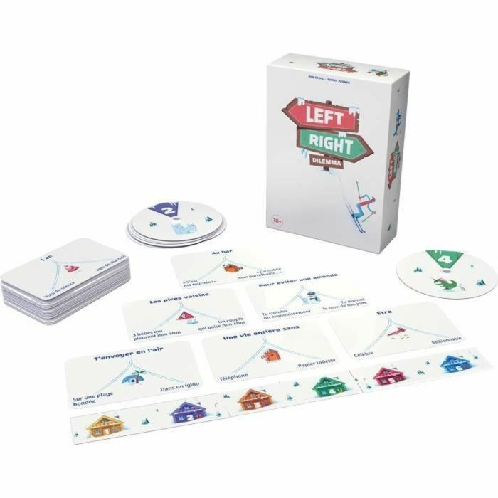 Asmodee ASM5407007460113 Dilema izquierda derecha 3 Asmodee ASM5407007460113 Dilema izquierda derecha 3