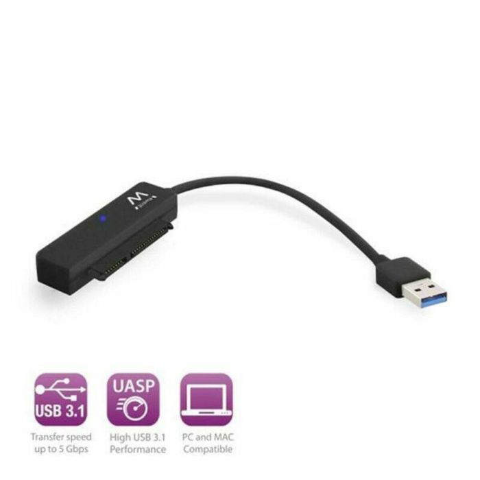 Adaptador USB a SATA para Disco Duro Ewent EW7017 2,5" USB 3.0 1 Adaptador USB a SATA para Disco Duro Ewent EW7017 2,5" USB 3.0 1