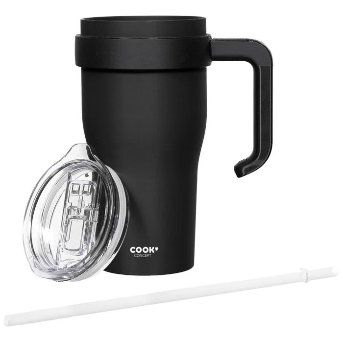 Cook Concept Mug Térmico Miami Mono 600 Ml Acero Inoxidable 6