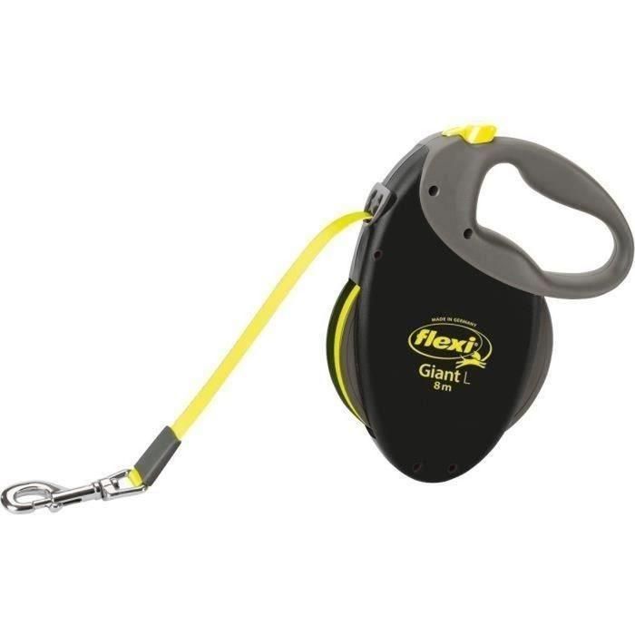 Flexi Correa Giant L Cinta 8m Neon para Perros, con Empuñadura Suave de Plástico y Nylon para Paseos Largos y Gran Libertad de Movimiento 0 Flexi Correa Giant L Cinta 8m Neon para Perros, con Empuñadura Suave de Plástico y Nylon para Paseos Largos y Gran Libertad de Movimiento 0
