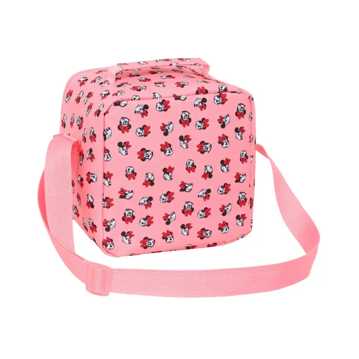 Portameriendas Térmico Minnie Mouse Beach Rosa 20 x 20 x 15 cm 1