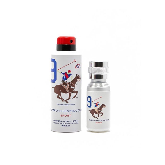 Beverly Hills Polo Club Eau de Toilette Homme Nº9 50ml + Desodorante Spray 175ml