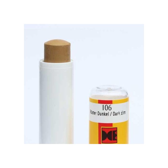 König 179 Cera Duo Royal Blanda para Reparar Pequeños Desperfectos Superficiales en Muebles y Madera Color Arce Medio Rojizo