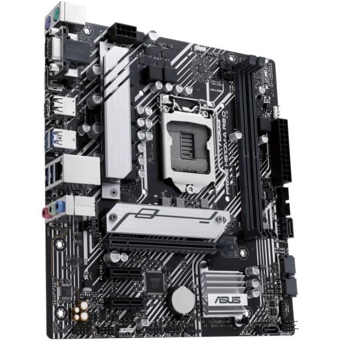 ASUS PRIME H510M-A R2.0 Placa Base Intel LGA 1200 DDR4 mATX para Celeron/Pentium/Core i3/i5/i7/i9 3
