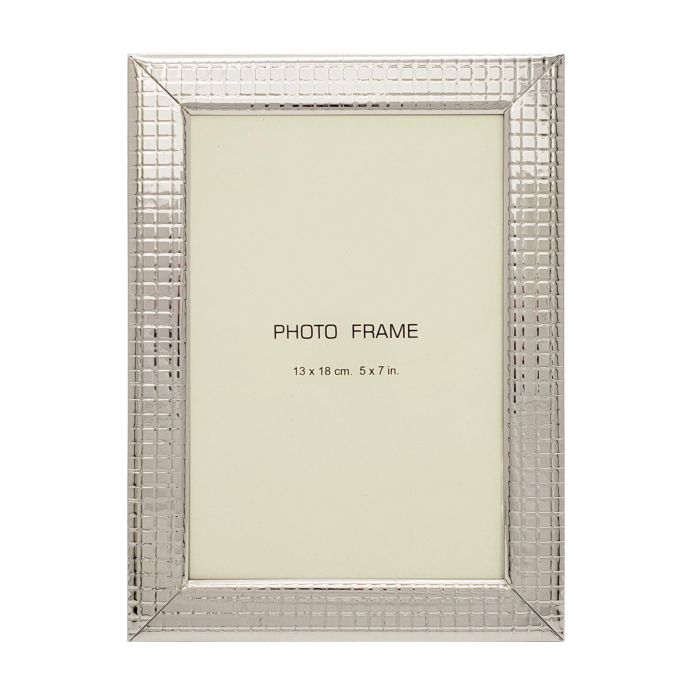 Marco Foto 20X25 Chic DKD Home Decor Plateado 2 x 27 x 22 cm