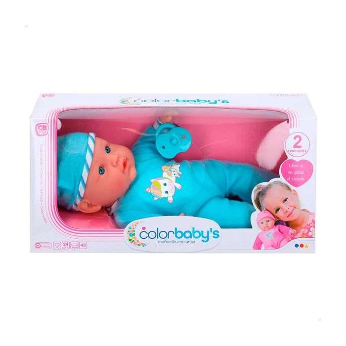 Muñeco bebe blandito 32 cm con sonidos - modelos surtidos