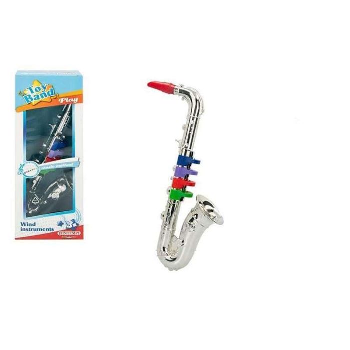 Saxofon Bontempi con 4 Botones 35x20x7 cm 2