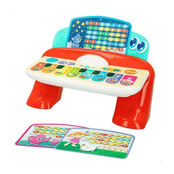 Piano bebe con luz,sonidos y melodias (Winfun) 2