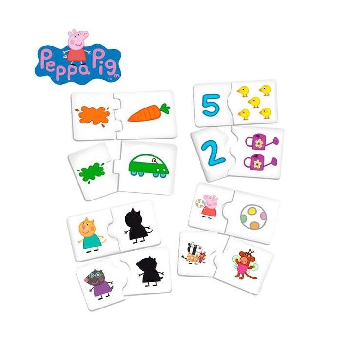 Pupitre Peppa Pig super escritorio educativo con accesorios. 30x48x38 cm 5