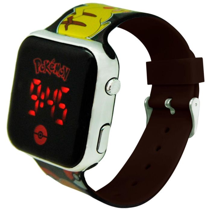 Pokemon Reloj Digital Infantil con Luz LED y Funciones, Baterías Incluidas. Diámetro 3.5cm. Edad Mínima 3 Años. 1 Pokemon Reloj Digital Infantil con Luz LED y Funciones, Baterías Incluidas. Diámetro 3.5cm. Edad Mínima 3 Años. 1