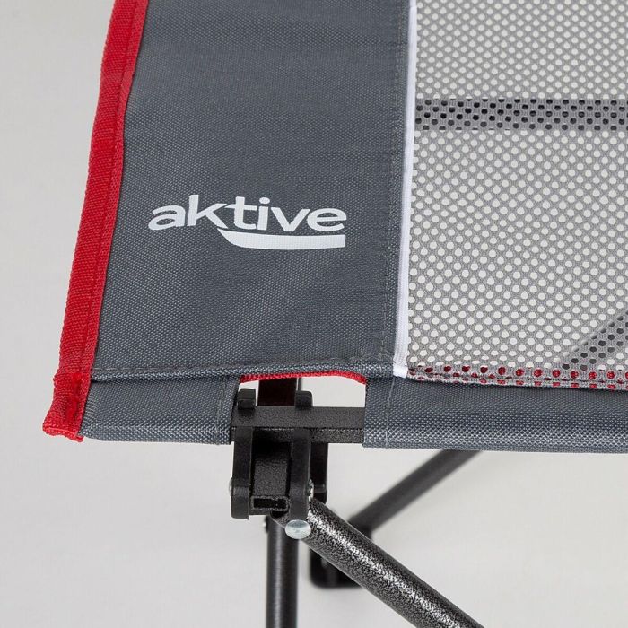 Mesa Plegable Aktive Camping Gris 62 x 50 x 50 cm (2 Unidades) 1 Mesa Plegable Aktive Camping Gris 62 x 50 x 50 cm (2 Unidades) 1