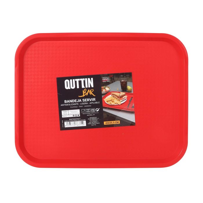 Bandeja de plástico para servir 45x35.5 cm - My Bar (24 Unidades) 4 Bandeja de plástico para servir 45x35.5 cm - My Bar (24 Unidades) 4