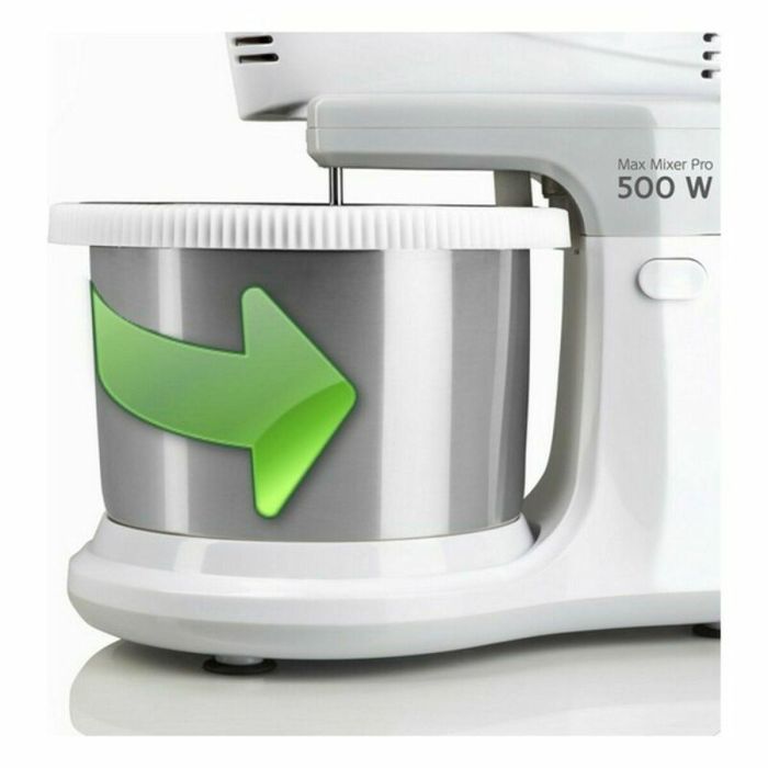 Batidora-Amasadora con Bol Haeger BL-5BW.009A 2 L 500 W 500W 2