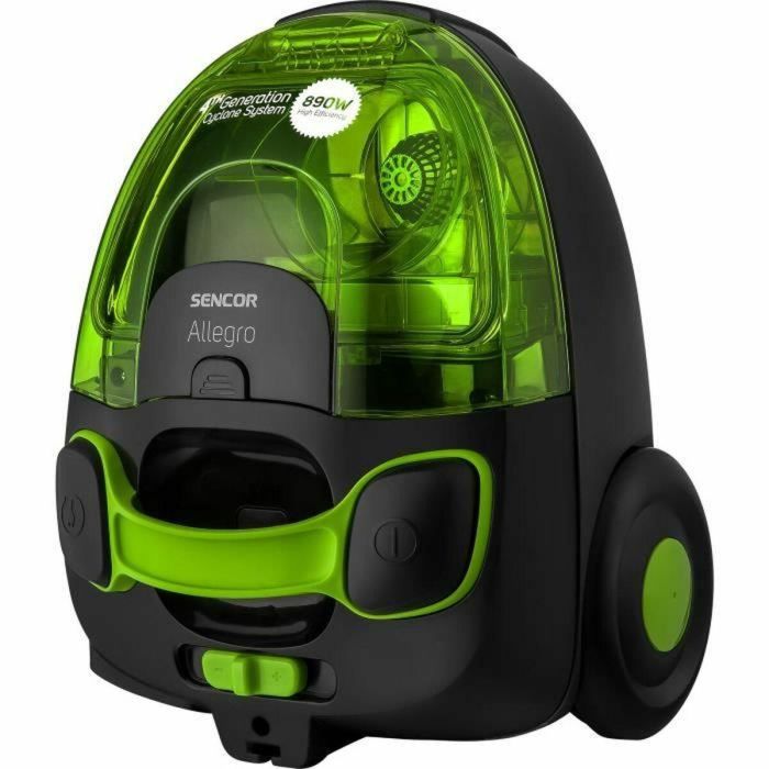 Aspirador sin bolsa - SENCOR - SVC 510GR-EUE2 - Motor ECO 890 W - 76 dBA - 1,5 L - Sistema ciclónico - Verde 4 Aspirador sin bolsa - SENCOR - SVC 510GR-EUE2 - Motor ECO 890 W - 76 dBA - 1,5 L - Sistema ciclónico - Verde 4