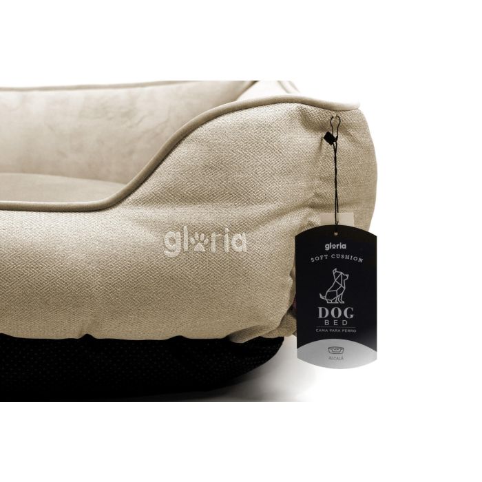 Cama para Perro Gloria Cadaqués Beige 60 x 50 cm Rectangular 5