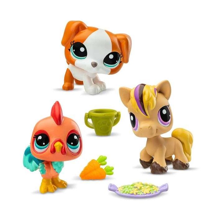 Littlest Pet Shop Pack 3 Figuras Mascotas 6,35x25,4x6,35 cm Modelos Surtidos 9 Littlest Pet Shop Pack 3 Figuras Mascotas 6,35x25,4x6,35 cm Modelos Surtidos 9