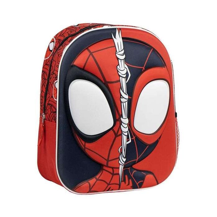 Cerdá Mochila Infantil 3D Spidey 25 x 31 x 10 cm - Perfecta para Niños de 3 Años en Adelante