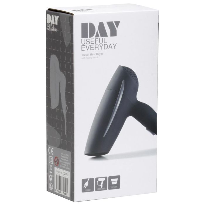 Day Secador de Pelo de Viaje 1200W Mango Plegable 1 Day Secador de Pelo de Viaje 1200W Mango Plegable 1