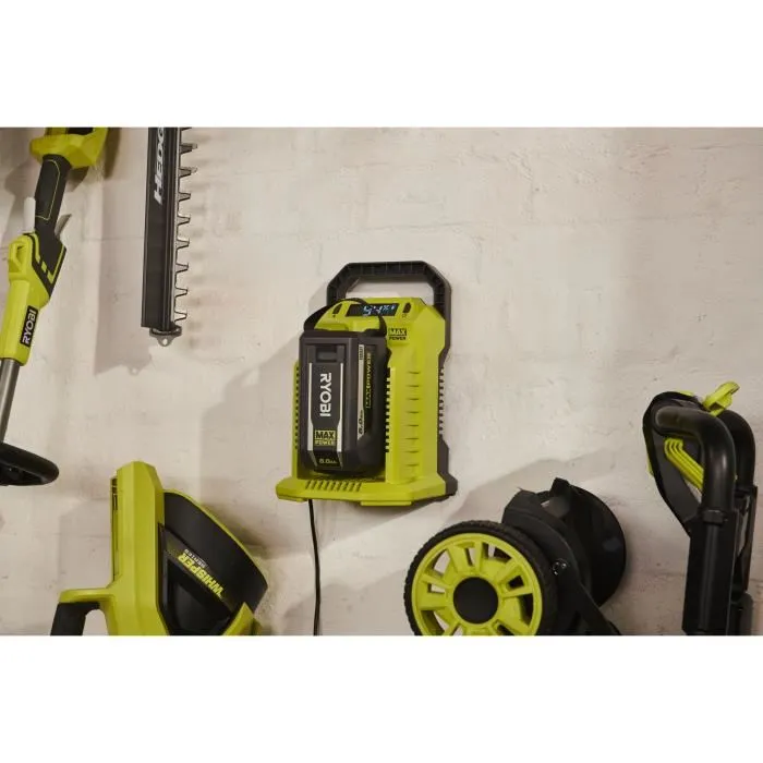 Ryobi Cargador 36V Ultrarrápido 10A AAAOD74650 con Pantalla LCD 1