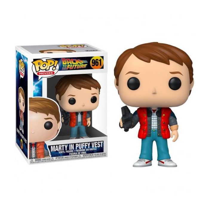 Funko Pop Marty - Regreso al Futuro - Figura de Vinilo de 9 cm Funko Pop Marty - Regreso al Futuro - Figura de Vinilo de 9 cm