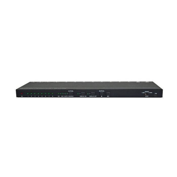 Vivolink VLHDMISP2X8 Splitter HDMI y Conmutador 2x8, 4K@60Hz 18Gbps, HDR10, HDCP 2.2, Escalado 4K a 1080p, Audio Out 0 Vivolink VLHDMISP2X8 Splitter HDMI y Conmutador 2x8, 4K@60Hz 18Gbps, HDR10, HDCP 2.2, Escalado 4K a 1080p, Audio Out 0